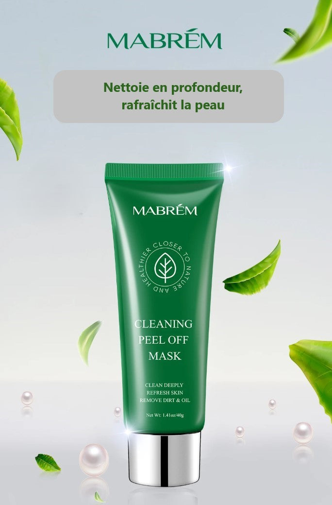 Masques facial anti-points noirs, nettoyant en profondeur